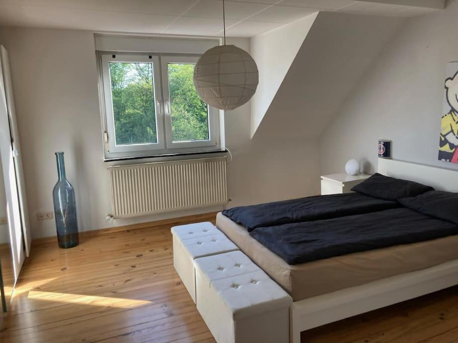 Sonnige Etagen-Wohnung, Alleinige Nutzung, Wasserbett นอนเคอร์เคิน ภายนอก รูปภาพ